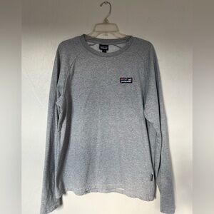 Patagonia Men's Gray Lightweight Crewneck Sweatshirt